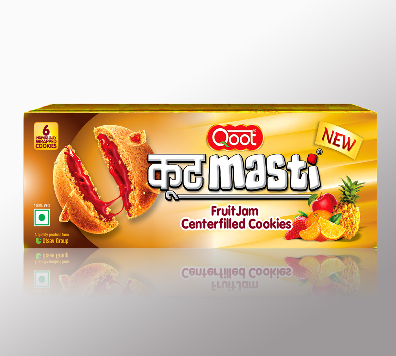 Fruit Jam Centerfilled Cookies